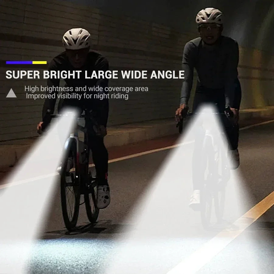 Cycling Light  Bright Bicycle Front/Tail Light Rechargeable Bike Headlight Waterproof Mountain Road Bike Flashlight Bicycle Lamp