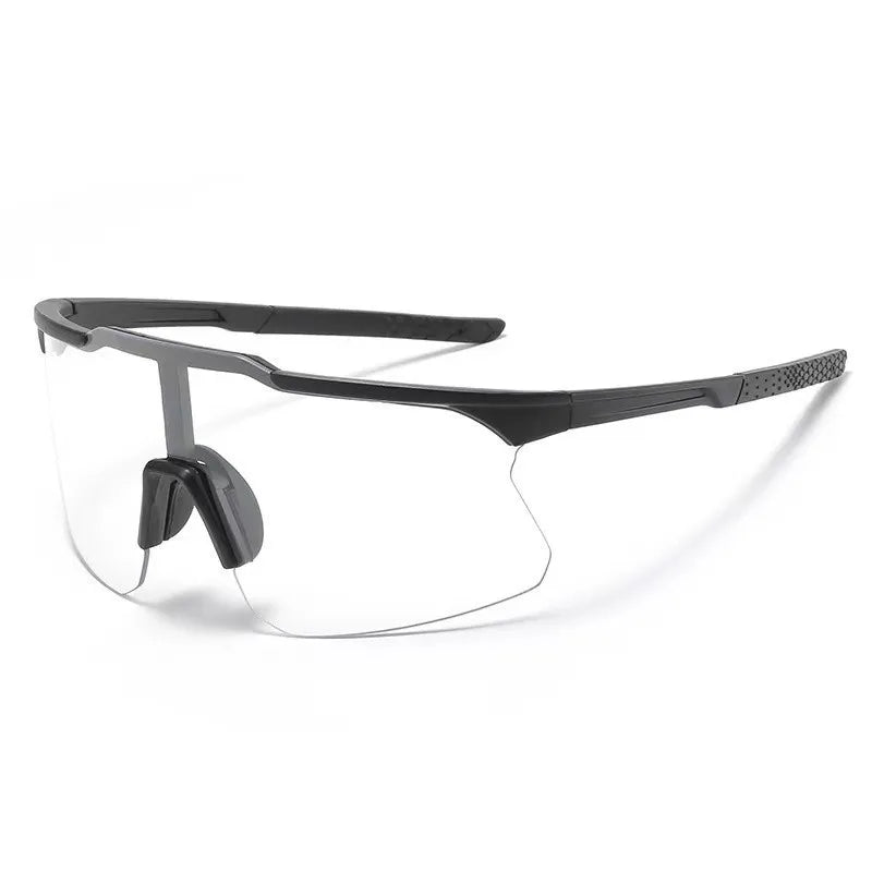 Cycling Sunglasses UV Protection Windproof Large Frame Sports Goggles for Outdoor Biking Mens Sunglasses