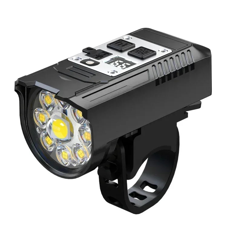 Cycling Light  Bright Bicycle Front/Tail Light Rechargeable Bike Headlight Waterproof Mountain Road Bike Flashlight Bicycle Lamp