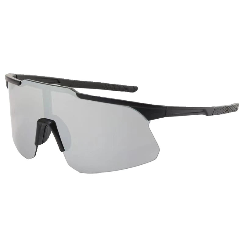 Cycling Sunglasses UV Protection Windproof Large Frame Sports Goggles for Outdoor Biking Mens Sunglasses