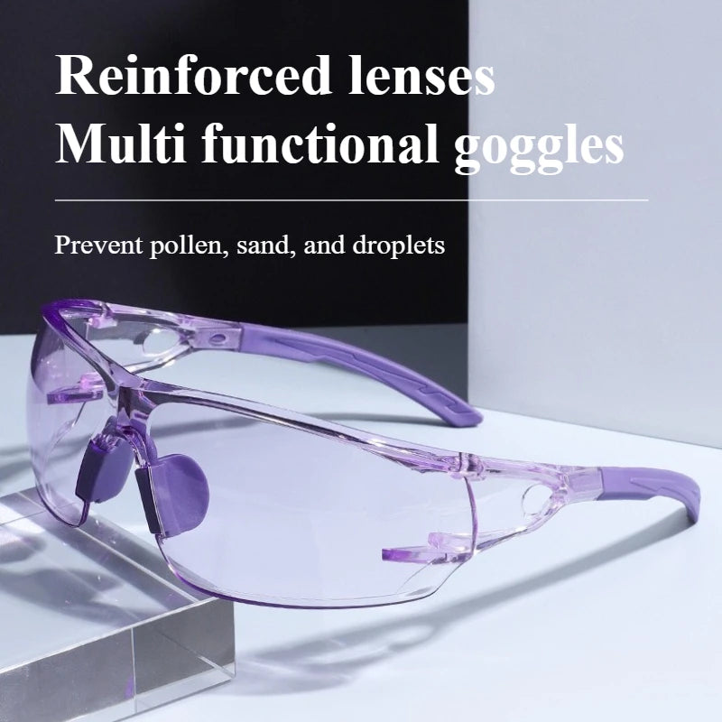 Cycling Goggles, Windproof, Sand Proof, Anti Droplet Protective Glasses, Laboratory Shock Proof, High-end Dust-proof Glasses