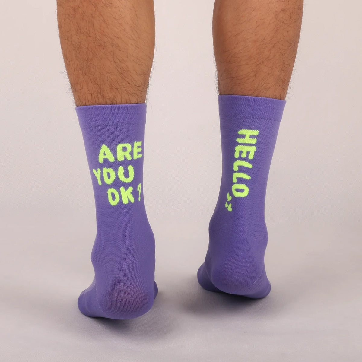 Cycling Socks, Cycling Sport, Breathable, Sweat Absorbing, High Elasticity, Men's and Women's Four Seasons, Mid-Length Socks