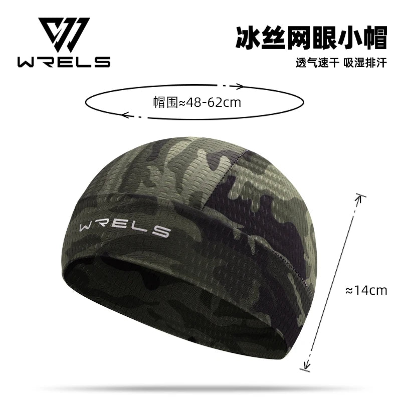Cycling Cap Breathable Moisture Wicking Running Hiking Motorcycle Elastic Cap Absorbent Quick Dry Under Helmets Thin Hat