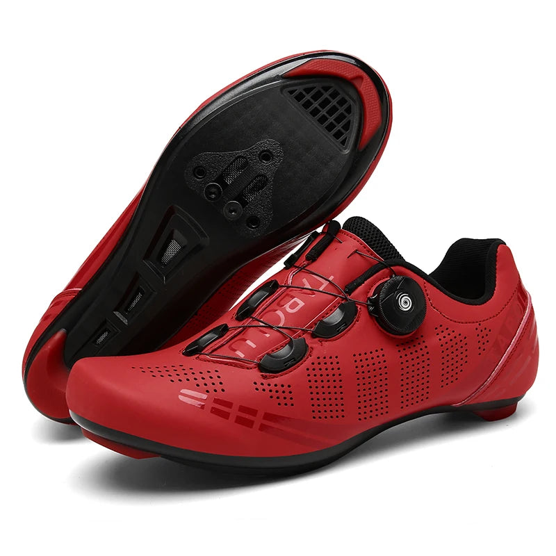 LiXingMing Cycling Shoes Road Bike Men Racing Contest Self-Locking Speed Bicycle Sneakers Women Spd Cleats Cycling Footwear