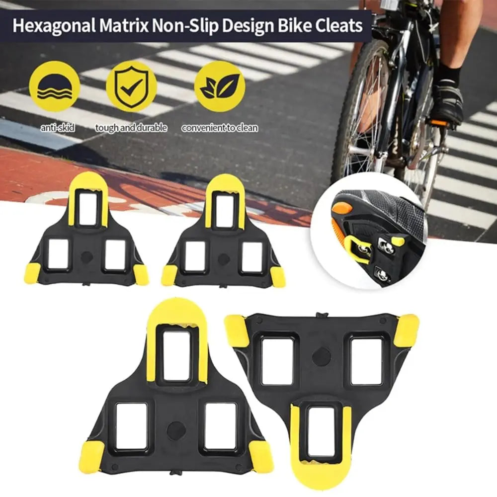 Road Bike Cleats 1 Pair Cycling Shoe Cleats Pedal Cleat Set for Shimano SPD-SL Ultegra SH11 SH10 SH12 Bicycle Road Cycling Shoes
