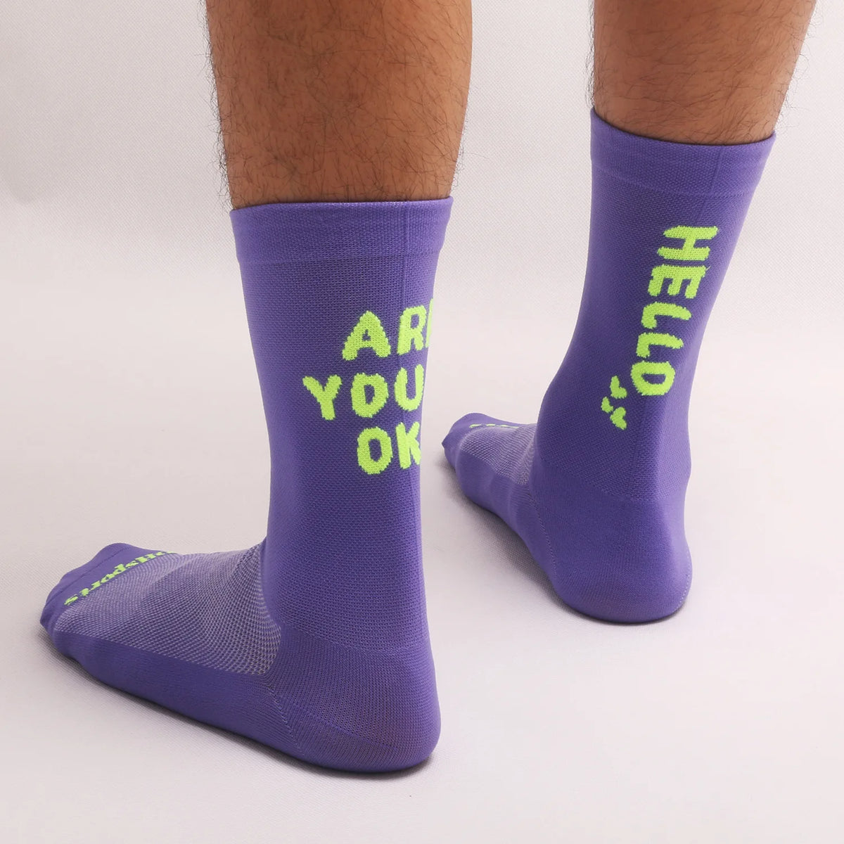 Cycling Socks, Cycling Sport, Breathable, Sweat Absorbing, High Elasticity, Men's and Women's Four Seasons, Mid-Length Socks