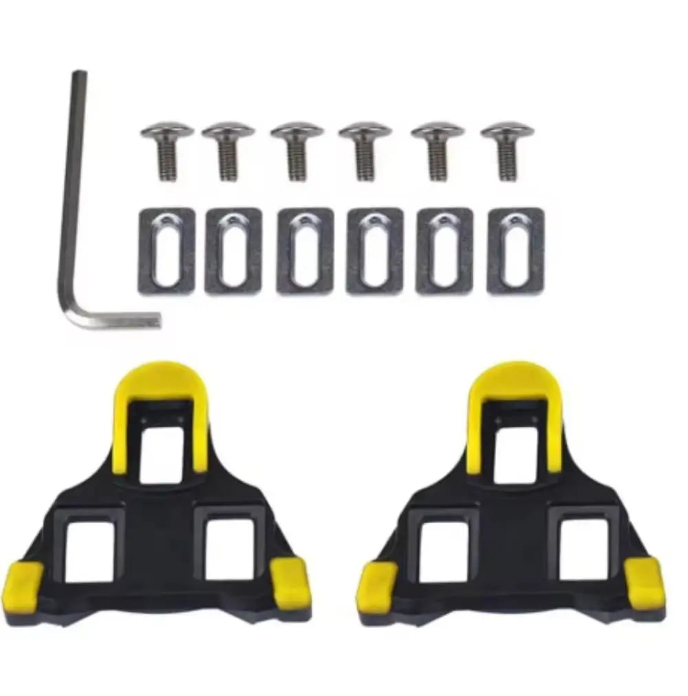 Road Bike Cleats 1 Pair Cycling Shoe Cleats Pedal Cleat Set for Shimano SPD-SL Ultegra SH11 SH10 SH12 Bicycle Road Cycling Shoes