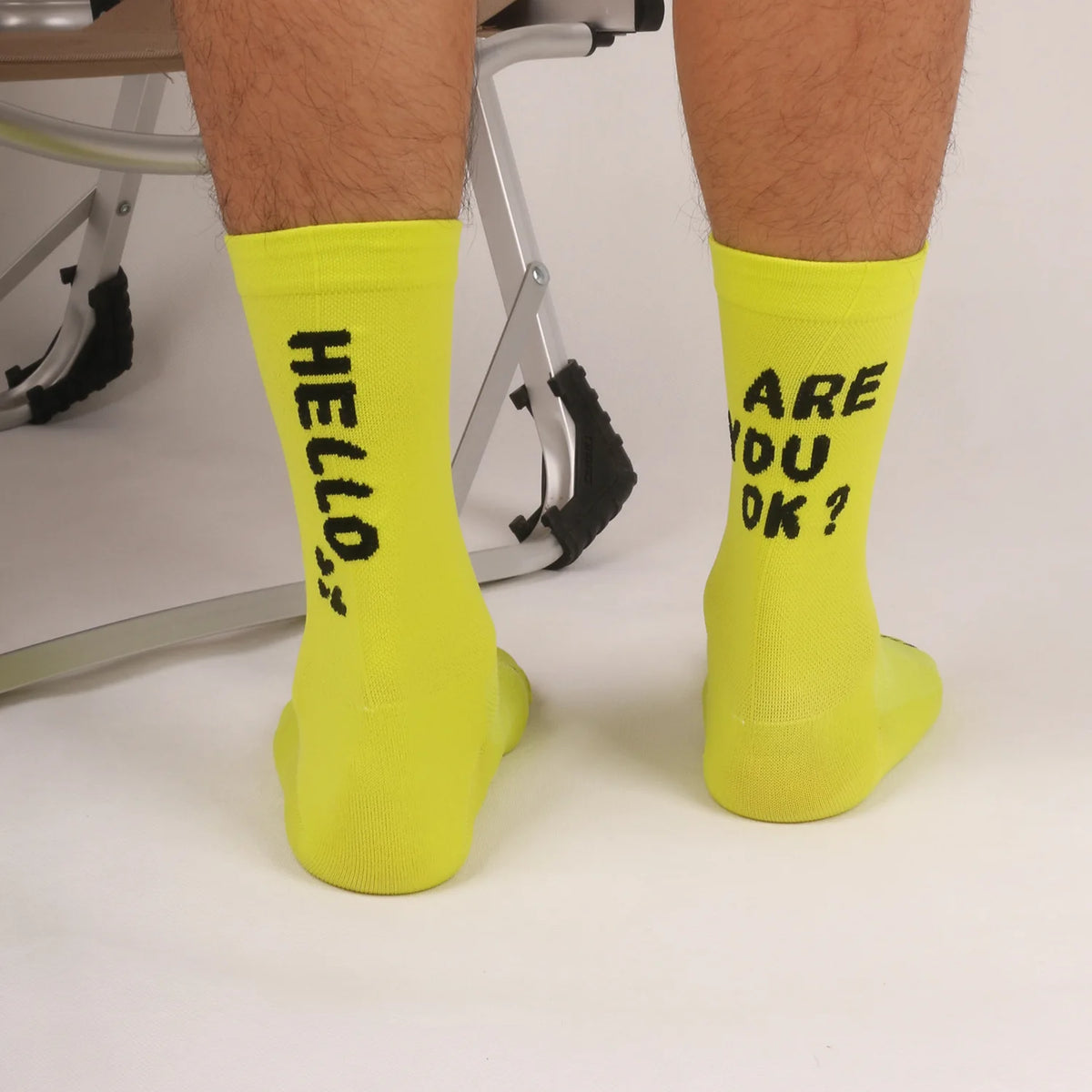 Cycling Socks, Cycling Sport, Breathable, Sweat Absorbing, High Elasticity, Men's and Women's Four Seasons, Mid-Length Socks